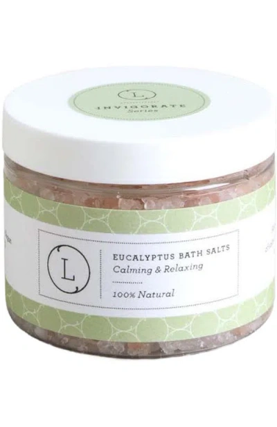Lizush Cbd Natural Eucalyptus Bath Salts With Cbd, Calming And Relaxing
