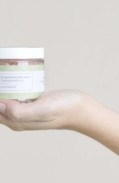 Lizush Cbd Natural Eucalyptus Bath Salts With Cbd, Calming And Relaxing