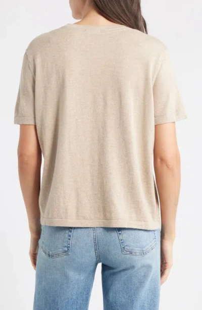 Rails Cotton & Cashmere Top In Gray