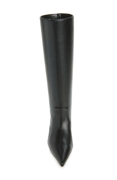 Marc Jacobs Pointed-toe Leather Boots In Black