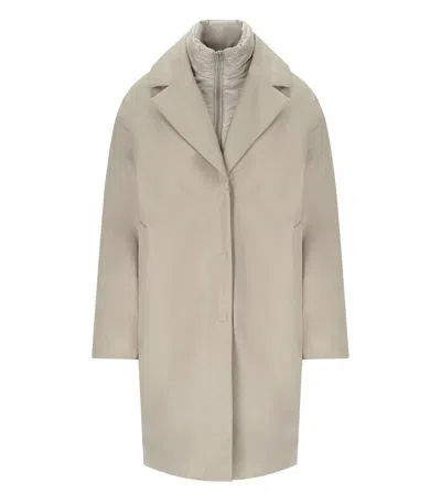 Duno Miranda Beige Coat In Gray