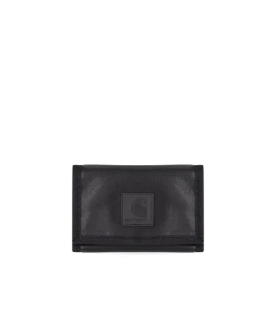 Carhartt Wip Norwich Black Wallet In Black