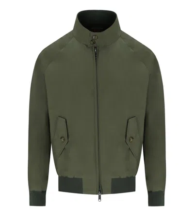 Baracuta G9 Harrington Jacket In Military Green In Green