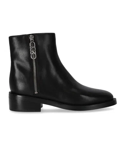 Michael Kors Regan Black Ankle Boot In Black
