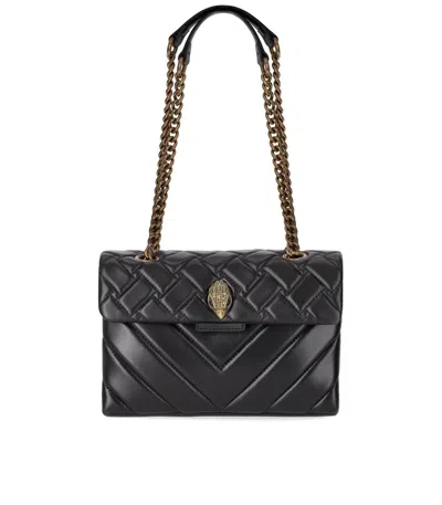 Kurt Geiger Kensington X Black Shoulder Bag In Black