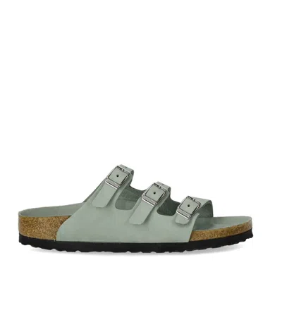 Birkenstock Florida Fresh Pure Sage Sandal In Green
