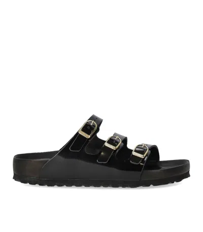 Birkenstock Sandals Florida In Black