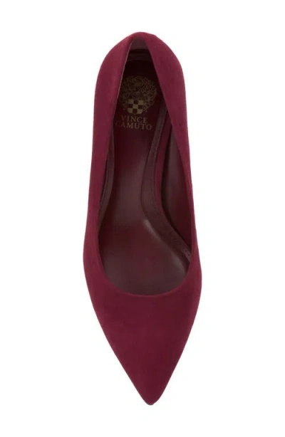 Vince Camuto Kehlia Pointed Toe Pump In Red