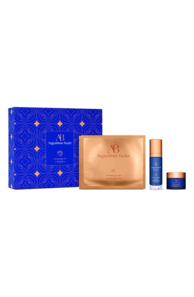Augustinus Bader The Rich Renewal Trio Skincare Set In Blue