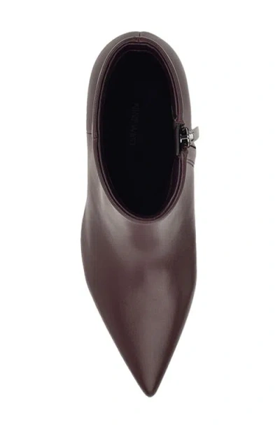 Nine West Women's Savie Leather Block Heel Booties In Red