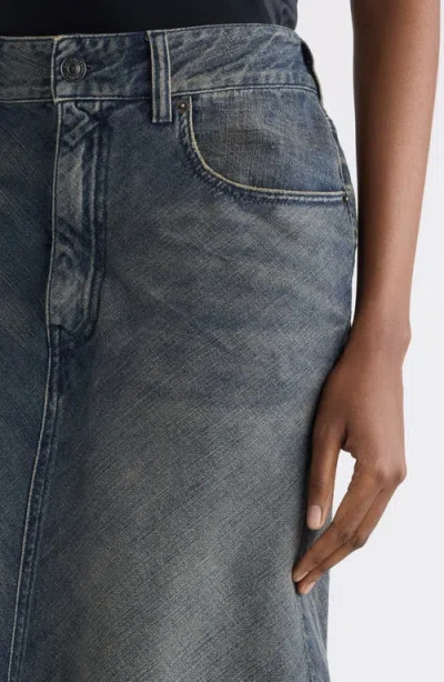 Balenciaga Midi And Knee Length Skirt Design In Blue