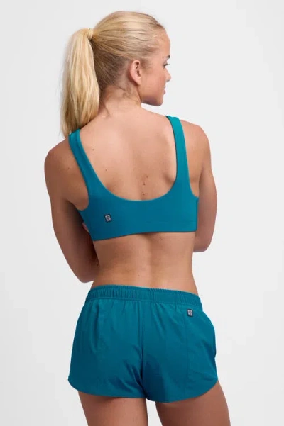 Jolyn Lizzie Split Short In Blue