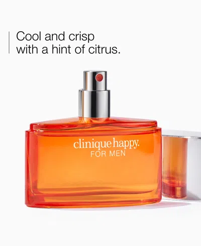 Clinique Happy For Him Men's Cologne And Body Wash Gift Set In Orange