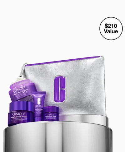 Clinique 5-piece Exclusive Day-to-night Smart Clinical Repair Gift Set In Transparent