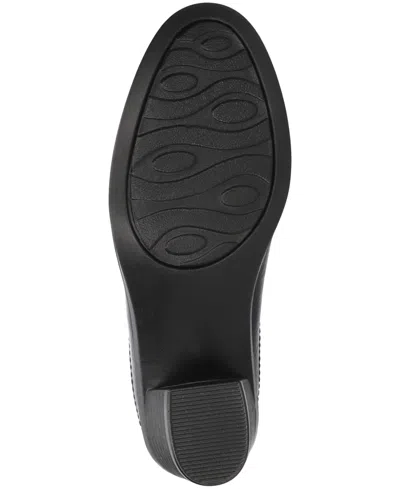 Easy Street Womens Joplin Block Heel Booties In Black