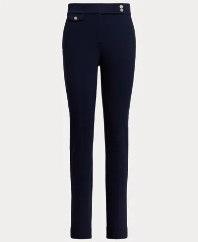 Ralph Lauren Women's Ponte Ankle Pant In Blue