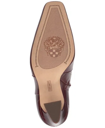 Vince Camuto Bayla Ankle Boots In Burgundy