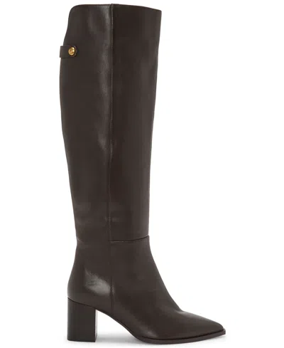 Vince Camuto Lilibet Extra Wide Calf Knee High Boot In Brown