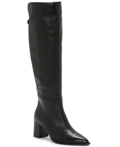 Vince Camuto Lilibet Extra Wide Calf Knee High Boot In Black