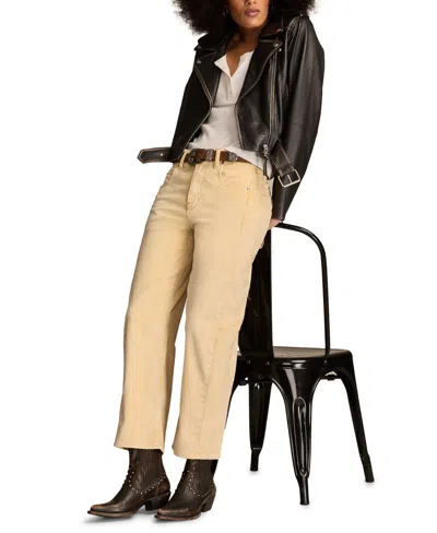 Lucky Brand Women's Mid-rise Barrel-leg Jeans In Neutral