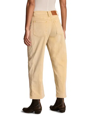Lucky Brand Women's Mid-rise Barrel-leg Jeans In Neutral