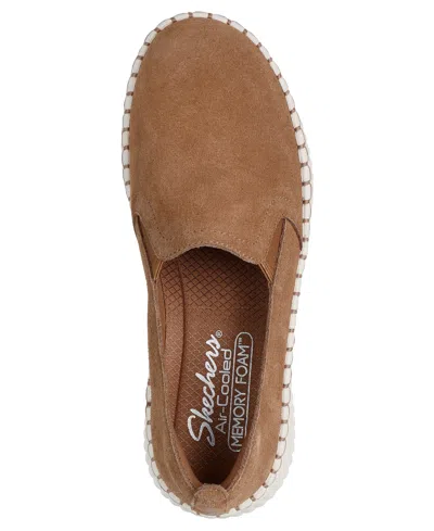 Skechers Wilshire Blvd Womens Round Closed Toe Slip-on Shoe In Brown