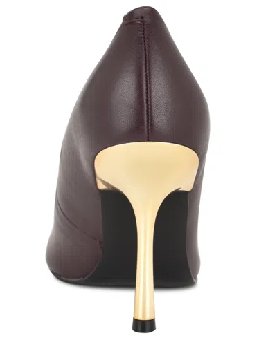 Nine West Women's Jamiey Slip-on Stiletto Pumps In Brown