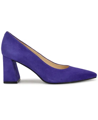 Nine West Monda Pump In Purple