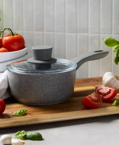 Zwilling Parma Plus Ceramic Nonstick 1.5-quart Sauce Pan With Lid In Gray