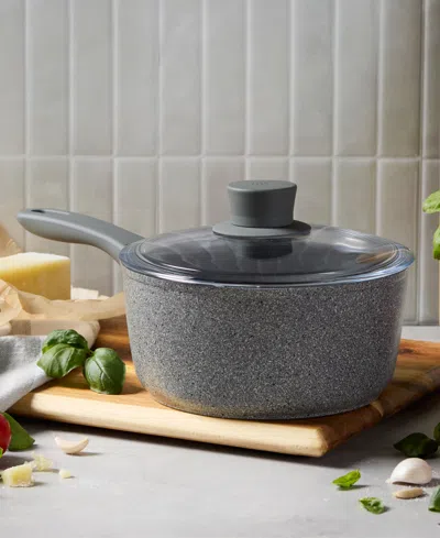 Zwilling Parma Plus Ceramic Nonstick 3-quart Sauce Pan With Lid In Gray