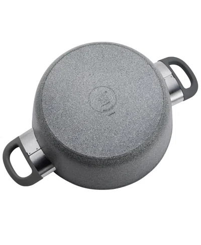 Zwilling Parma Plus Ceramic 4.8-qt Aluminum Ceramic Nonstick Dutch Oven With Lid In Gray