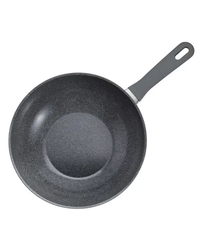 Zwilling Parma Plus Ceramic 11-inch Aluminum Ceramic Nonstick Wok With Lid In Gray