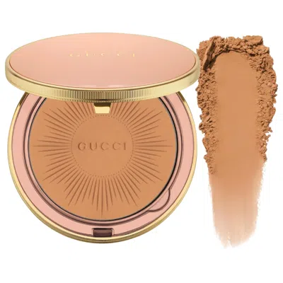 Gucci Mattifying Face Powder With 18-hour Wear 11.5 0.35 Oz/10 G In Brown
