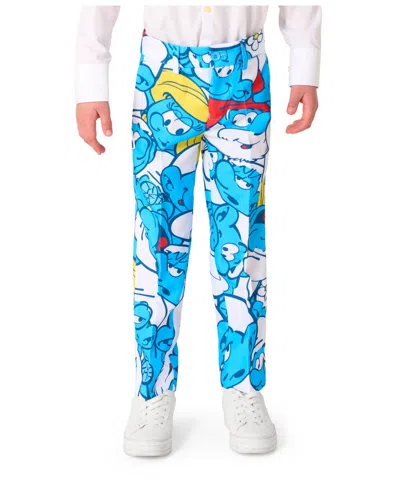 Opposuits Little Boys Smurfs Suit In Blue
