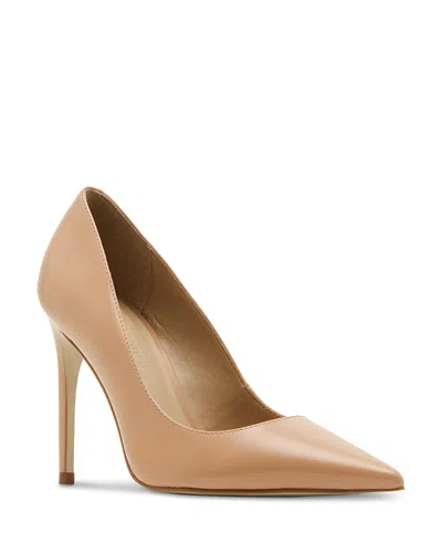 Steve Madden Noir Pointed Toe Pump In Brown