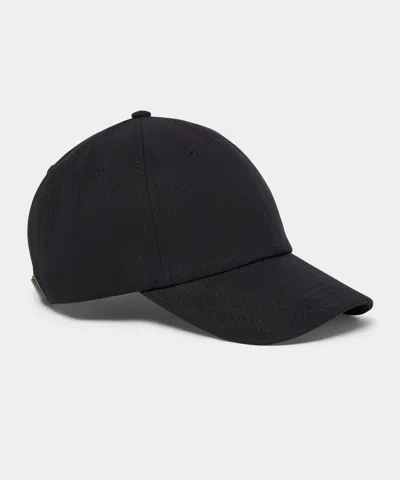 Todd Snyder Men's Selvedge Chino Dad Cap In Black, Size O/s In Black