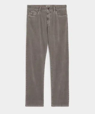 Todd Snyder Men's Straight 5-pocket Corduroy Pant In Grey, Size 28/32 In Brown