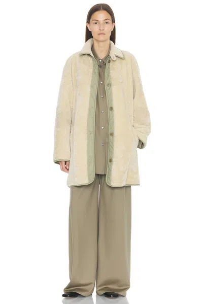 The Row Aurelia Coat In Neutral