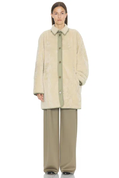 The Row Aurelia Coat In Neutral