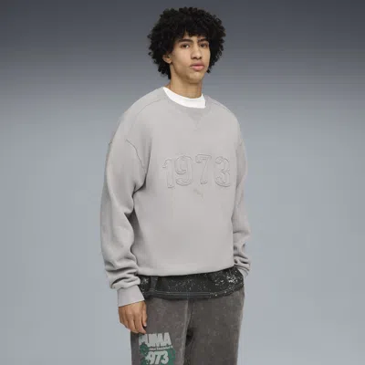 Puma Hoopocalypse Crew Unisex In Gray