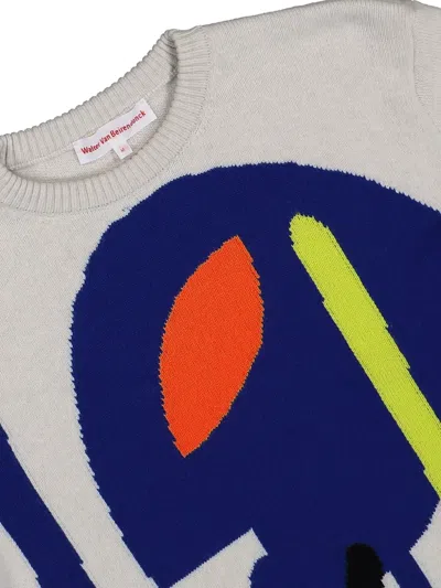 Walter Van Beirendonck Why Be Blue Jumper In Gray