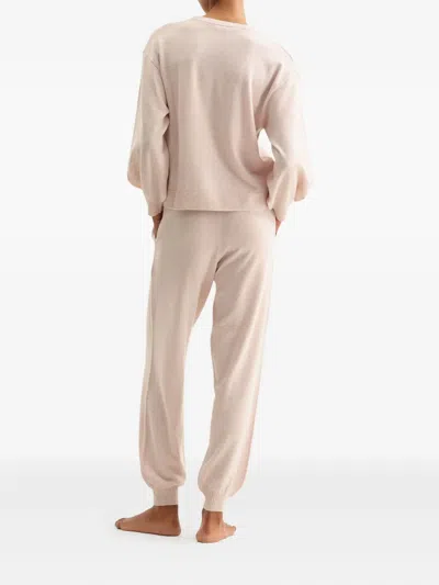 Eres Drawstring-waistband Pants In Neutral