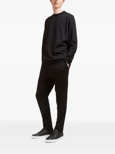 Aiezen Drawstring Trousers In Black