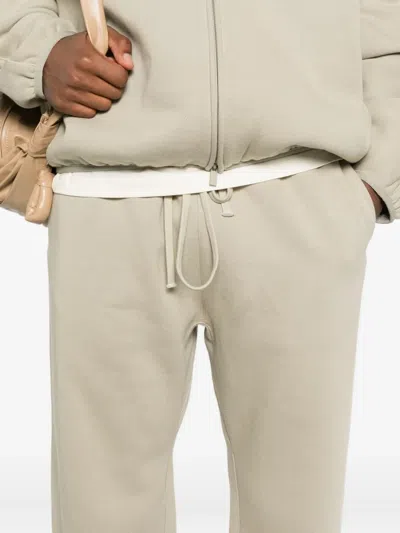 Essentials Drawstring-cuffed Track Pants In Gray