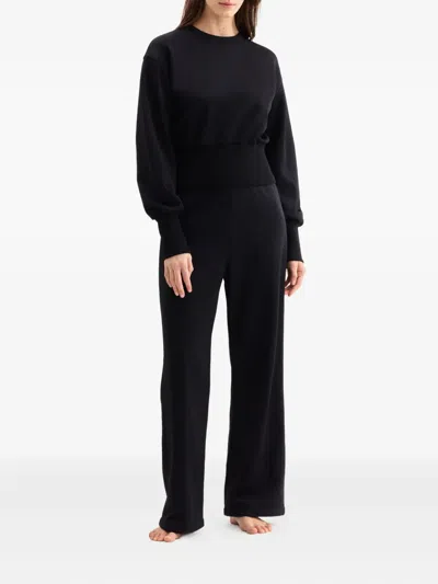 品牌标志卷边卫衣