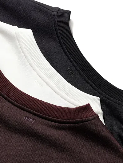 品牌标志卷边卫衣