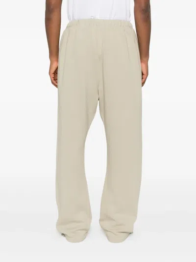 Essentials Logo-embroidered Drawstring Sweatpants In Neutral