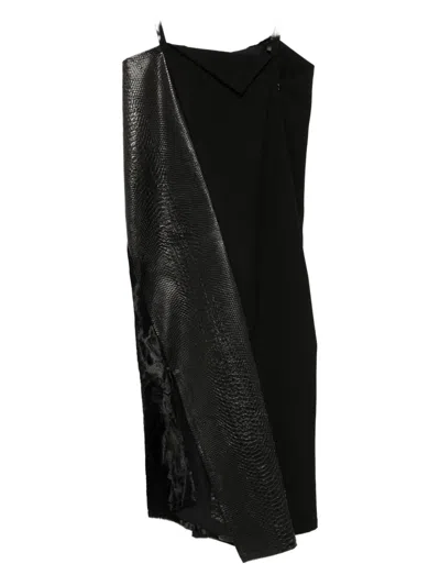 Junya Watanabe X Commes Des Garçons Panelled Jumpsuit In Black
