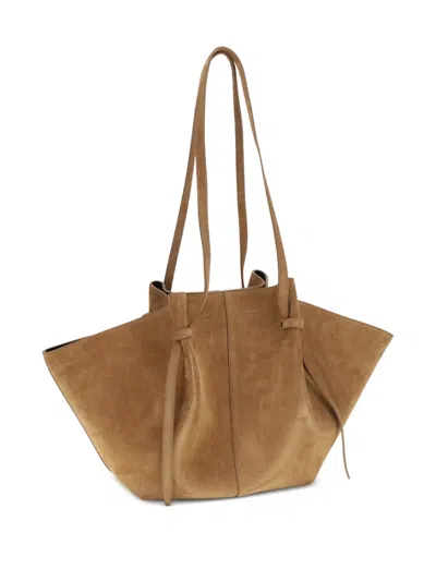 Yuzefi Shoulder Bag With Shoulder Strap In Brown