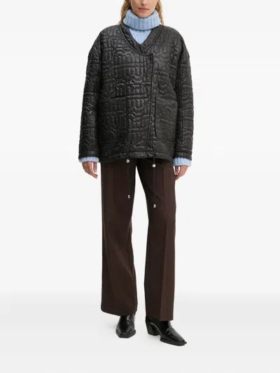 经典LOGO双面夹克